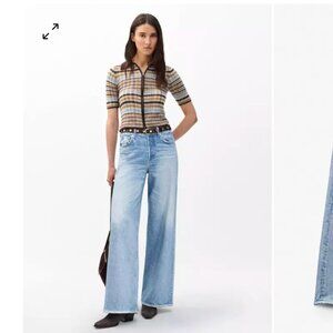 NWT RAG & BONE Miramar Sofie Wide-Leg Pants